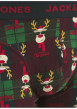 Thumbnail Lot de 3 boxers classiques en coton mélangé nuit à motifs avec une coupe fermée - Image 4