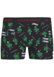 Thumbnail Lot de 3 boxers classiques en coton mélangé nuit à motifs avec une coupe fermée - Image 5