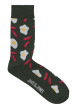 Thumbnail Lot de 3 paires de chaussettes hautes multicolores à motifs avec une coupe haute - Image 3
