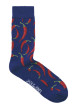Thumbnail Lot de 3 paires de chaussettes hautes multicolores à motifs avec une coupe haute - Image 4