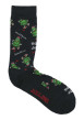 Thumbnail Lot de 3 paires de chaussettes hautes multicolores à motifs avec une coupe haute - Image 3