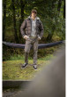 Thumbnail Pantalon Chino Miles en coton biologique brun uni à coupe slim