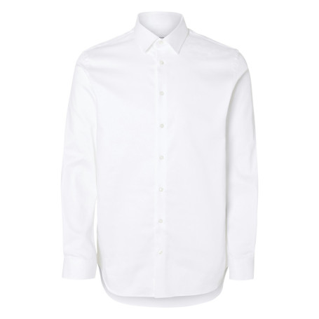 Chemise Performance blanche unie à coupe slim...