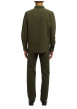 Thumbnail Chemise Rick en coton kaki unie à coupe droite avec un col américain - Image 3
