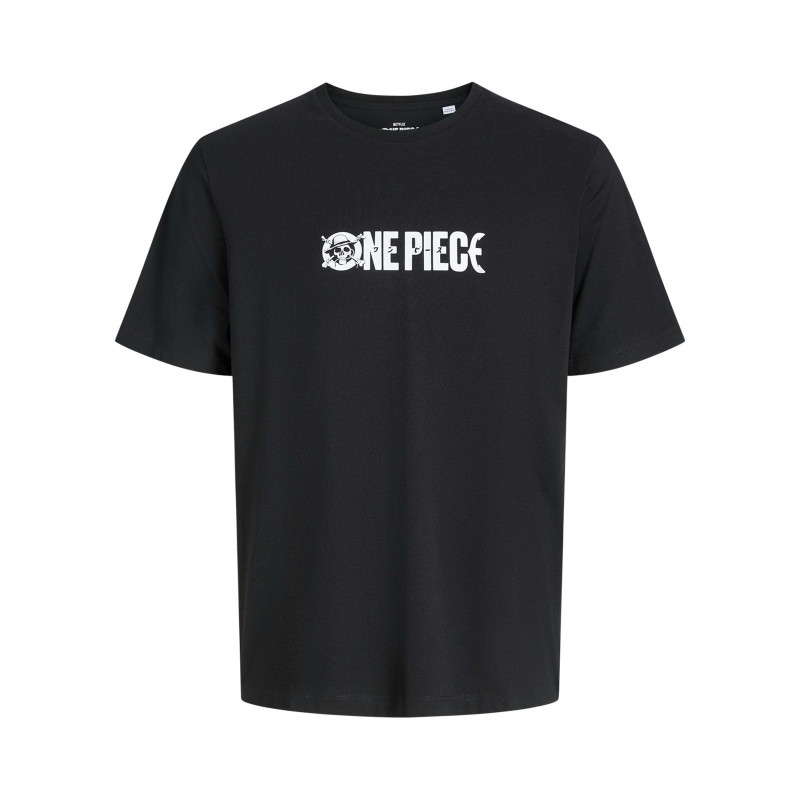 Jack & Jones - T-shirt En Coton Noir Imprimé Manga à La Poitrine Et Au Dos Avec Un Col Rond - Noir Jack & Jones - T-shirt En Coton Noir Imprimé Manga à La Poitrine Et Au Dos Avec Un Col Rond - Noir