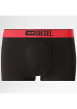 Thumbnail Lot de 3 boxers classiques en coton noirs unis avec le nom de la marque - Image 3