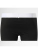 Thumbnail Lot de 3 boxers classiques en coton noirs unis à ceintures blanches - Image 3