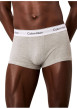Thumbnail Lot de 3 boxers en coton multicolores unis courts avec le nom de la marque - Image 3