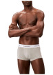 Thumbnail Lot de 3 boxers en coton multicolores unis courts avec le nom de la marque - Image 4