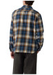 Thumbnail Chemise en coton multicolore à coupe droite avec un motif écossais - Image 4