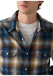 Thumbnail Chemise en coton multicolore à coupe droite avec un motif écossais - Image 5