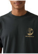 Thumbnail T-shirt noir avec un imprimé fantaisie et des manches courtes - Image 4