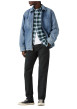Thumbnail Pantalon Chino Xx Chino Std Ii en coton anthracite uni avec une coupe droite - Image 5