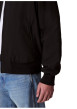 Thumbnail Bomber noir uni zippé à l'avant avec une coupe droite et des poches zippées - Image 5