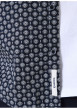 Thumbnail Chemise en coton marine à coupe droite avec un motif fantaisie - Image 2