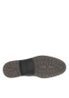 Thumbnail Bottines en cuir noires avec semelle à talon plat et à lacets ronds contrastés - Image 5