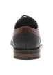 Thumbnail Derbies en cuir cognac à talon décroché bas et à lacets ronds - Image 6