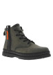 Thumbnail Bottines kaki avec semelle crantée à talon plat et lacets ronds - Image 3