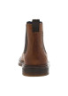 Thumbnail Bottines en cuir cognac avec semelle à talon décroché bas et logo embossé - Image 6