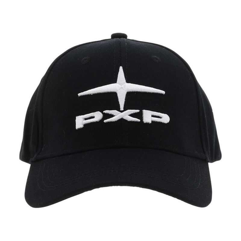 Project X - Casquette En Coton Noire Unie Avec Logo Iconique Brodé à L'avant En Blanc - Noire