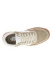 Thumbnail Baskets beige avec semelle crantée à talon plat et fermeture à lacets - Image 4