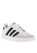 Thumbnail Tennis en cuir blanches avec semelle à talon plat et fermeture à lacets - Image 3