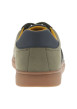Thumbnail Sneakers kaki à talon plat avec fermeture à lacets et logos de la marque - Image 6