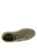 Thumbnail Sneakers kaki à talon plat avec fermeture à lacets et logos de la marque - Image 4