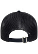 Thumbnail Casquette trucker marine unie en velours côtelé avec logo NY brodé - Image 4