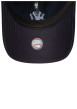 Thumbnail Casquette trucker marine unie en velours côtelé avec logo NY brodé - Image 5