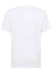 Thumbnail T-shirt en coton blanc avec un motif fantaisie à l'avant et un col rond - Image 2