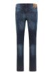 Thumbnail Jean Vegas Slim en coton indigo à coupe slim avec multiples poches - Image 2