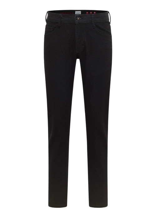 Jean Oregon Slim K en coton noir à coupe slim avec multiples poches
