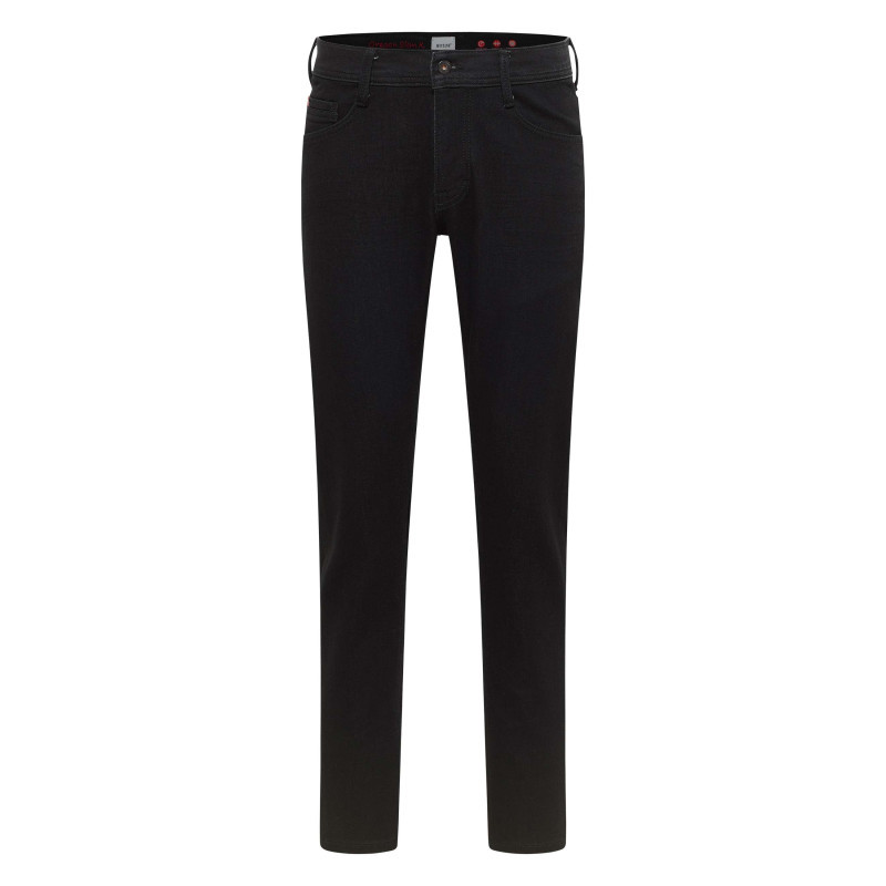 Mustang - Jean Oregon Slim K En Coton Noir à Coupe Slim Avec Multiples Poches - Noir Mustang - Jean Oregon Slim K En Coton Noir à Coupe Slim Avec Multiples Poches - Noir