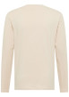 Thumbnail T-shirt en coton beige à col rond orné d'un logo oversize à l'avant - Image 2