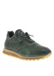Thumbnail Baskets running kaki avec semelle à talon plat et lacets élastiqués - Image 3