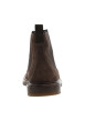Thumbnail Bottines marron avec semelle à talon plat et doublure effet lainage - Image 6