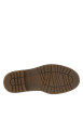 Thumbnail Bottines marron avec semelle à talon plat et doublure effet lainage - Image 5