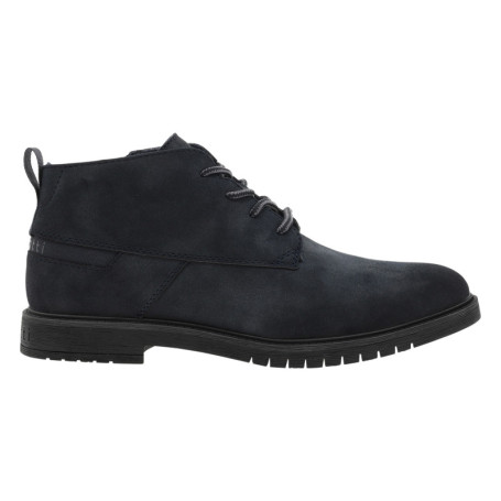 Bottines bleu marine avec semelle à talon plat...