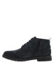 Thumbnail Bottines bleu marine avec semelle à talon plat et doublure effet lainage - Image 2