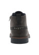 Thumbnail Bottines marron avec semelle à talon plat et doublure effet lainage - Image 6