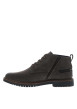 Thumbnail Bottines marron avec semelle à talon plat et doublure effet lainage - Image 2
