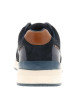 Thumbnail Sneakers en cuir bleu marine avec semelle à talon plat et lacets - Image 6