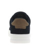 Thumbnail Tennis en cuir bleu marine à lacets avec semelle à talon plat - Image 6