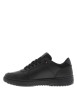 Thumbnail Sneakers en cuir noires à lacets avec semelle à talon plat embossé - Image 2