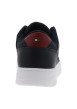 Thumbnail Sneakers en cuir bleu marine à lacets avec semelle à talon plat - Image 6