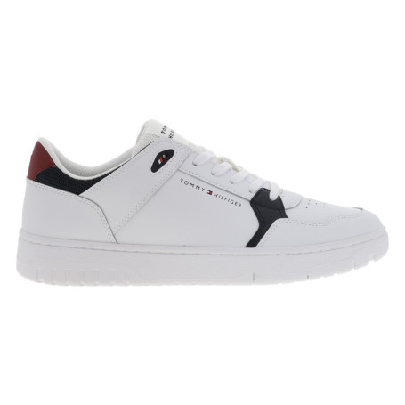 Sneakers en cuir blanches avec semelle à talon...