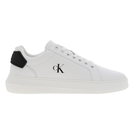 Tennis Malmo en cuir blanches avec semelle à...