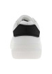 Thumbnail Tennis Malmo en cuir blanches avec semelle à talon plat et à lacets - Image 6