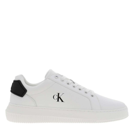 Tennis Malmo en cuir blanches avec semelle à...